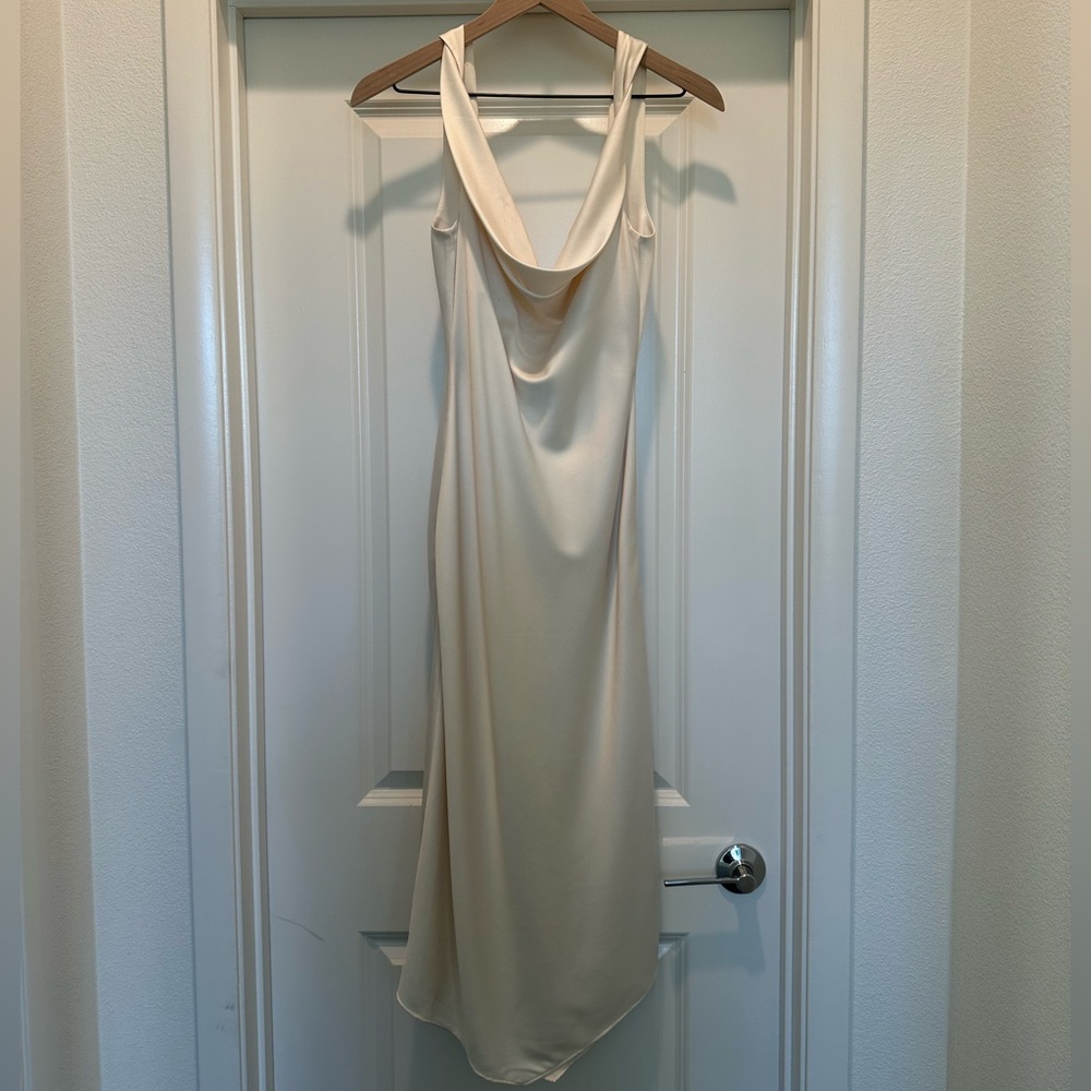 x Revolve Kylen Midi Dress in Ivory - Picture 5 of 6